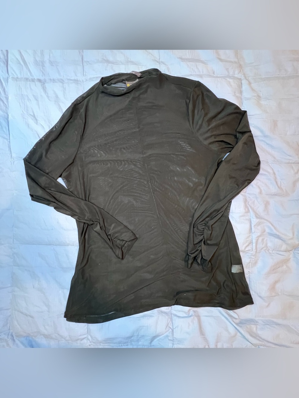 Zella Sheer Long Sleeve Lightweight Top